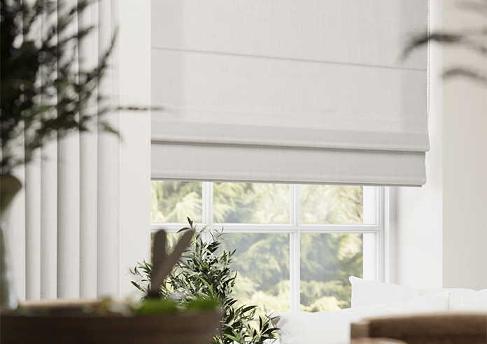 Laura Ashley Swanson, Oyster - Roman Blind - Image 5